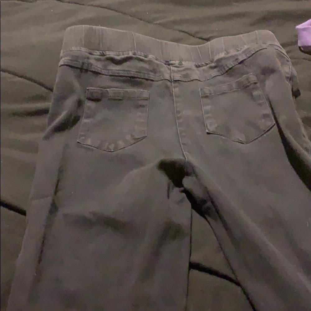 Black Ripped Jeghings